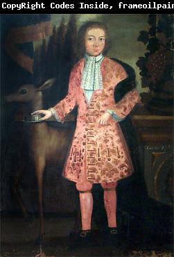Kuhn Justus Engelhardt Portrait of Charles Carroll d'Annapolis